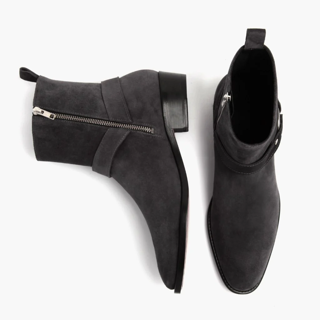 Harness | Grey Suede - Image 4